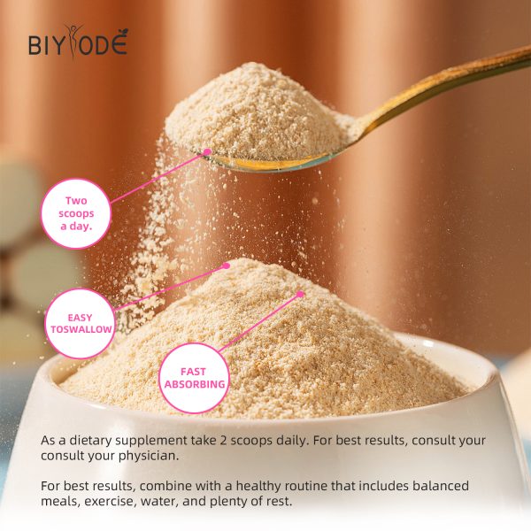 BIYODE  Multi CollagenPeptides Powder -Hydrolyzed Protein Peptides(Type l,l,ll,V,X) with Hyaluronic Acid, Biotin &Vitamin C Unflavored - Image 8